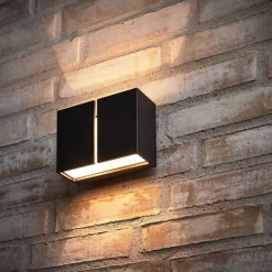 LOOM Design Utelamper Med Opp/Ned Lys<Ask vegglampe opp/ned utendørs 11W 2700K IP65 -