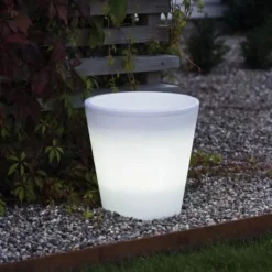 Konstsmide Led-Baller Og Krukker<Assisi blomsterpotte liten LED plast trafo IP44