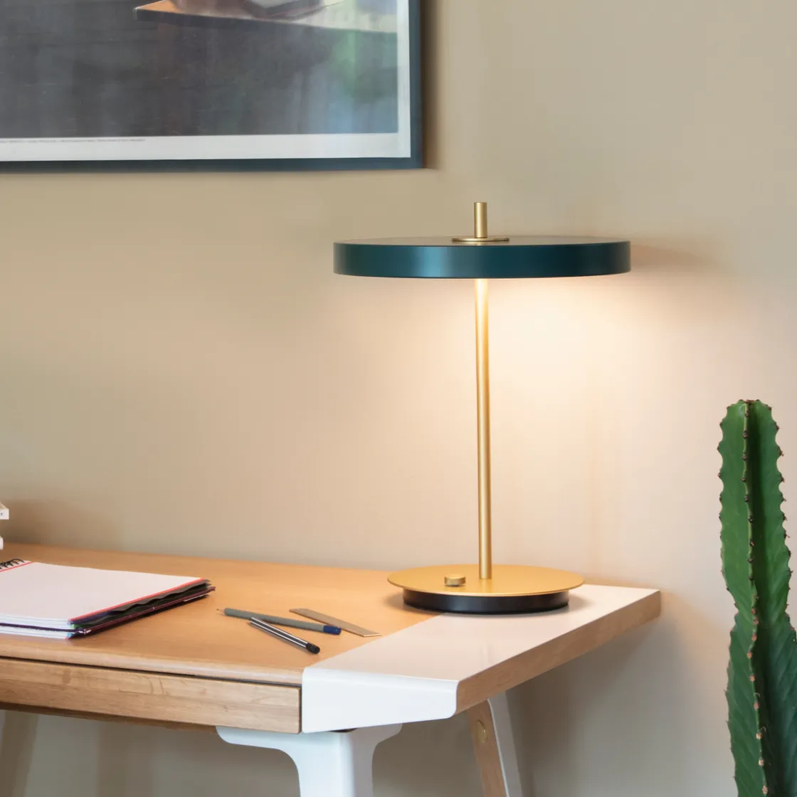 Umage Bordlamper Med Usb<Asteria bordlampe