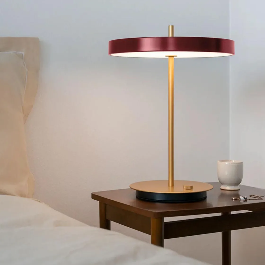 Umage Bordlamper Med Usb<Asteria bordlampe
