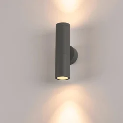 Slv Utelamper Med Opp/Ned Lys<Astina vegglampe utendørs opp/ned IP44