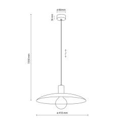 TK Lighting Kjøkkenbelysning Tak|Takpendler<Astra takpendel 41 cm