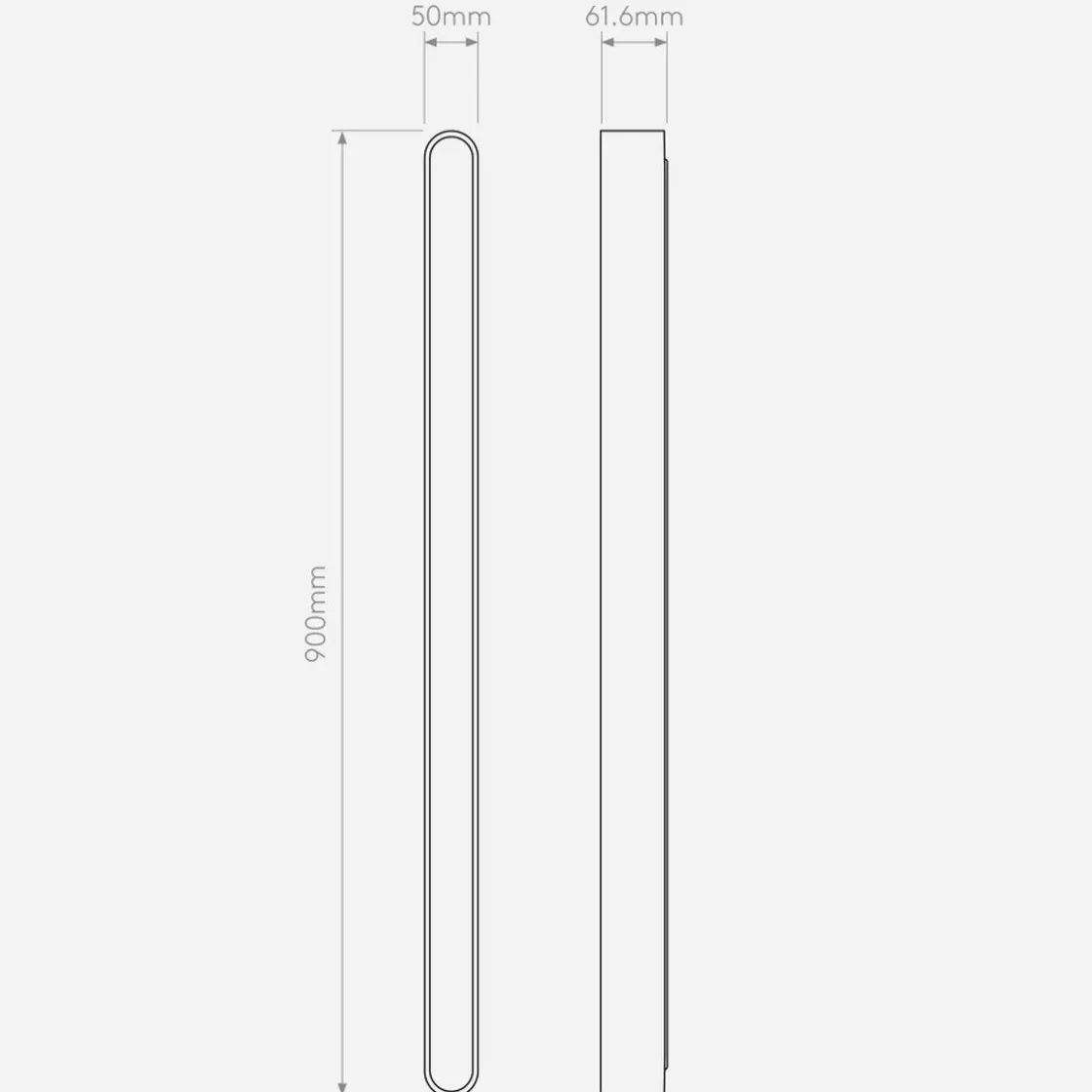 Astro Lighting Baderomsbelysning Vegg<Atticus 900 vegglampe for baderom IP44 16,8W 3000 Kelvin - Dimbar