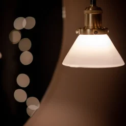 Pr home of Scandinavia Ab Vinduslamper|Kjøkkenbelysning Tak<August Takpendel 15 - Messing/Hvit