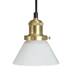 Pr home of Scandinavia Ab Vinduslamper|Kjøkkenbelysning Tak<August Takpendel 15 - Messing/Hvit