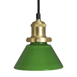 Pr home of Scandinavia Ab Vinduslamper|Kjøkkenbelysning Tak<August Takpendel 15 - Messing/Grønn