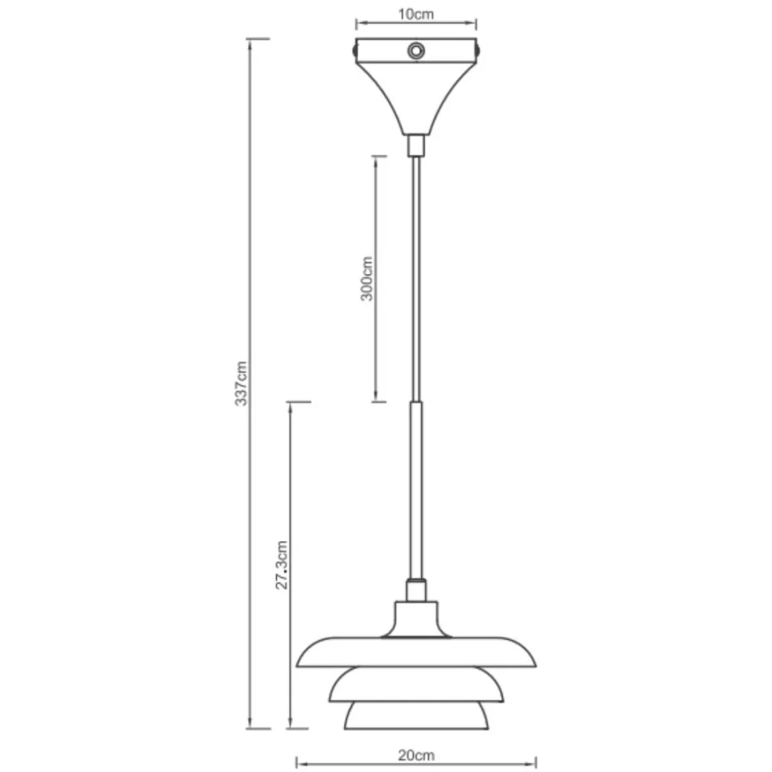 Dyberg Larsen Kjøkkenbelysning Tak|Takpendler<Ava pendel Ø20