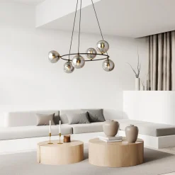 Emibig Kjøkkenbelysning Tak|Takpendler<Azura takpendel 6-lys