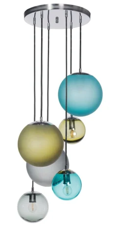 NorDesign Takpendler|Kjøkkenbelysning Tak<Bacan takpendel rondell 6-lys - /multifarget