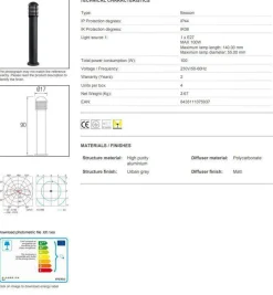 NorDesign Pullert<Balizas pullert 90cm -