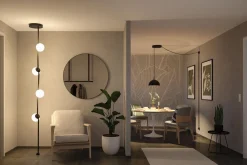 Paulmann Uline Beltesystem<Ball lampeskjerm til ULine belte system 8W 3000 Kelvin