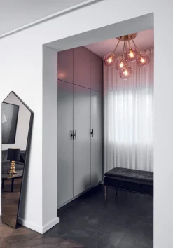 Design by Us Kjøkkenbelysning Tak|Takpendler<Ballroom Molecule taklampe - messing base/rosa glass