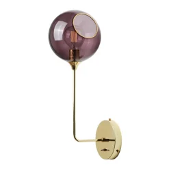 Design by Us Interiørlamper<Ballroom Vegglampe 57 cm - Lilla