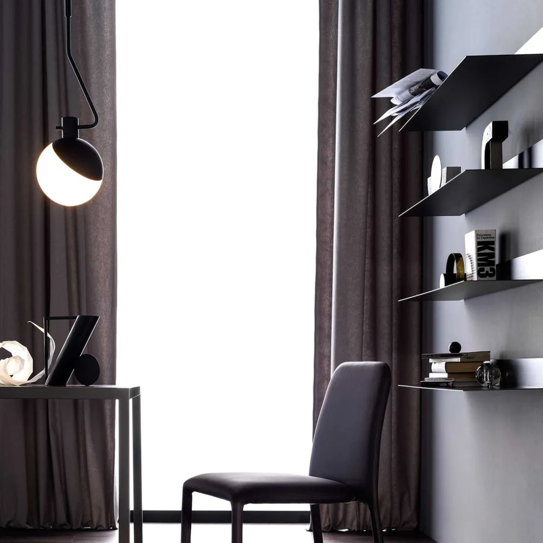 Grupa Kjøkkenbelysning Tak|Taklamper / Takplafonder<Baluna taklampe - Svart/Opal