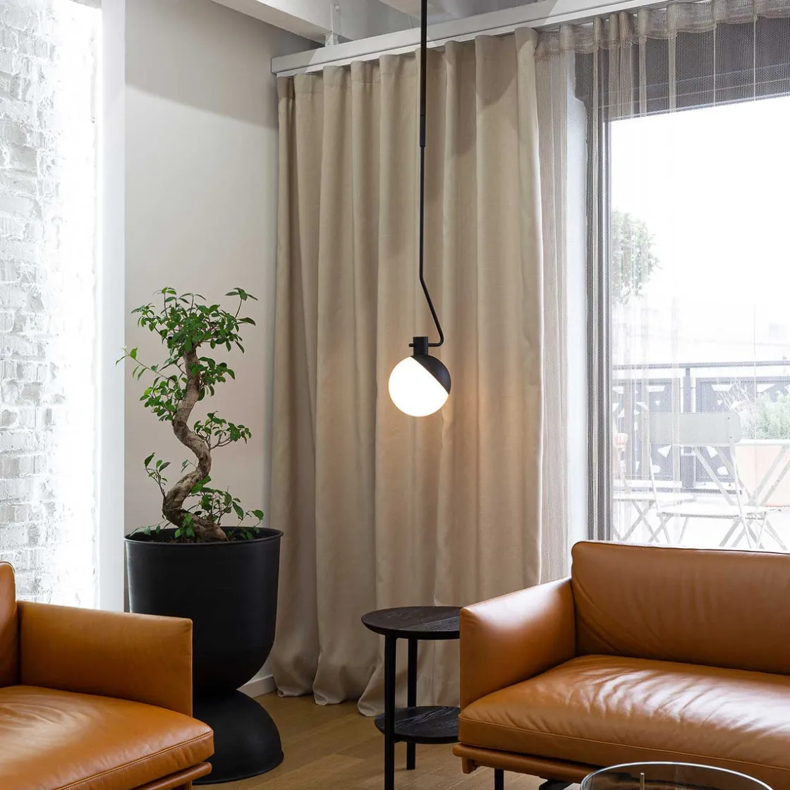 Grupa Kjøkkenbelysning Tak|Taklamper / Takplafonder<Baluna taklampe - Svart/Opal