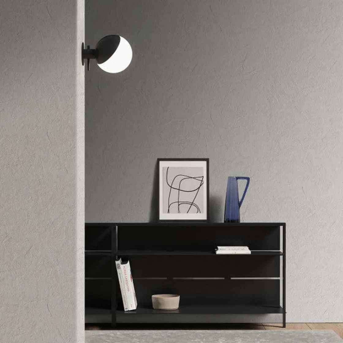 Grupa Kjøkkenbelysning Tak|Taklamper / Takplafonder<Baluna tak/vegglampe - Svart/Opal