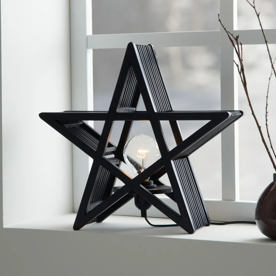 Marksløjd Juledekorasjon<Bamboo stjerne bordlampe - -