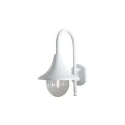 Konstsmide Utelamper - Klassiske Vegglamper<Bari vegglampe ned - Hvit