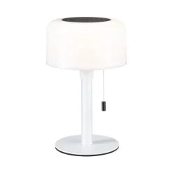 Paulmann Solcellebelysning<Bartja bordlampe oppladbar via USB eller solcelle 2700 Kelvin IP44