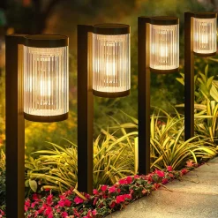 NorDesign Solcellebelysning|Pullert<Beacon Solar hagebelysning 1W 3000K IP65 - Solcelle