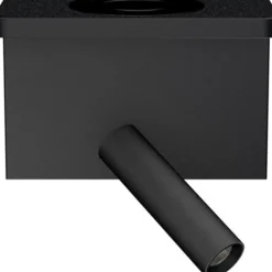 Aneta Lighting Leselamper|Vegglamper Med Usb<Bedside vegglampe 3W 2700 Kelvin med trådløs hurtig lader og USB A og C