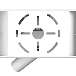 Aneta Lighting Leselamper|Vegglamper Med Usb<Bedside vegglampe 3W 2700 Kelvin med trådløs hurtig lader og USB A og C