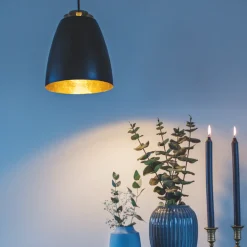 Sg Armaturen As Kjøkkenbelysning Tak|Takpendler<Bell maxi takpendel - Svart/Gull