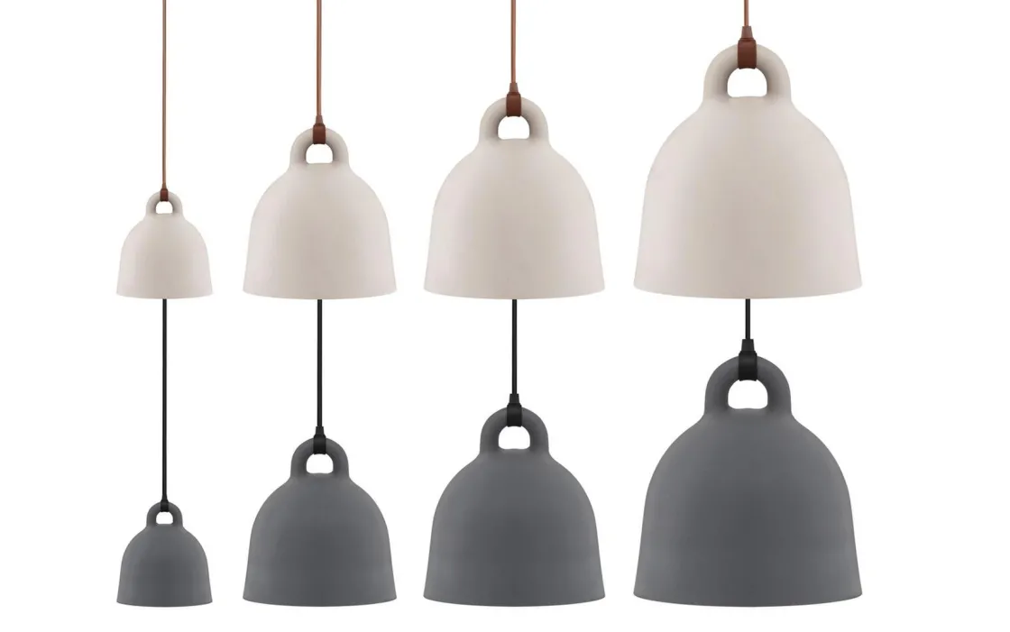 Normann Copenhagen Kjøkkenbelysning Tak|Takpendler<Bell pendel S, sand