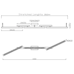 Trio Lighting Kjøkkenbelysning Tak|Taklamper / Takplafonder<Bellari taklampe - Trefarge