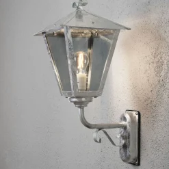 Konstsmide Utelamper Til Kystområder|Utelamper - Klassiske Vegglamper<Benu vegglampe opp - stål