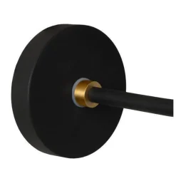 Lucide Baderomsbelysning Vegg<Berend vegglampe IP44 - Svart/Opal