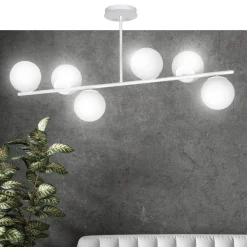 Emibig Kjøkkenbelysning Tak|Taklamper / Takplafonder<Bior 6 taklampe - Hvit/Opal hvit