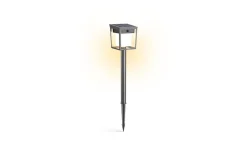 Philips Solcellebelysning|Oppladbare Bordlamper<Blaise hagebelysning utendørs IP44 1,5W 3000 Kelvin m/sensor - Solcelle
