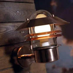 Nordlux Utelamper - Klassiske Vegglamper<Blokhus vegglampe
