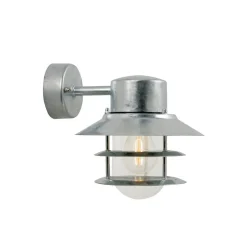 Nordlux Utelamper Til Kystområder|Utelamper - Klassiske Vegglamper<Blokhus vegglampe ned - stål