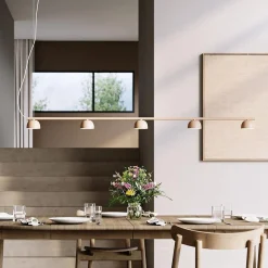 Northern Kjøkkenbelysning Tak|Takpendler<Blush Rail 5 takpendel