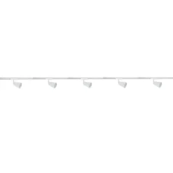 NorDesign Kjøkkenbelysning Tak|Vox Spotskinner<Bocca spotskinne 5 spotter 2 meter - Pure white