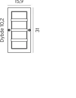 Norlys Lightup-Pris|Utelamper - Veggskjold / Plafond<Boden 866 8,7W led