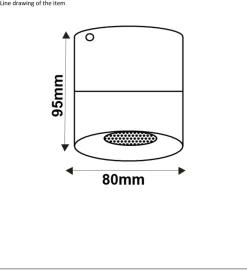 Lucide Kjøkkenbelysning Tak|Spotter & Skinner<Bodi takspot round GU10