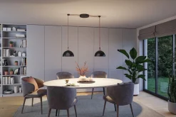 Paulmann Uline Beltesystem<Bol lampeskjerm til ULine belte system 12W 3000 Kelvin