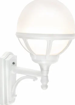 Norlys Lightup-Pris|Utelamper - Klassiske Vegglamper<Bologna 361 - Hvit