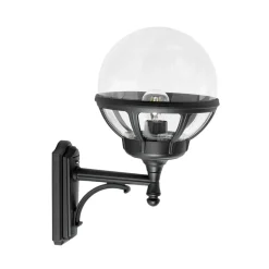 Norlys Lightup-Pris|Utelamper - Klassiske Vegglamper<Bologna 360 - /Klar kuppel