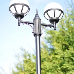 Norlys Lightup-Pris|Lyktestolper<Bologna dobbel 363 stolpe