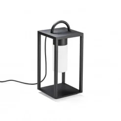 Konstsmide Lykter<Bologna lanterne 45,5 cm - Svart/Opalhvit