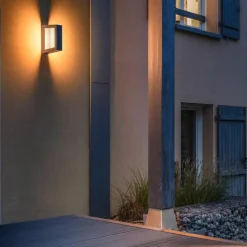 Slv Utelamper Med Opp/Ned Lys<Bookat vegglampe utendørs 15W 3000/4000 Kelvin IP65