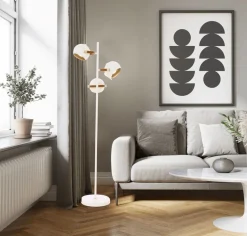 Aneta Lighting Leselamper Gulv<Bow gulvlampe m/3 lampehoder