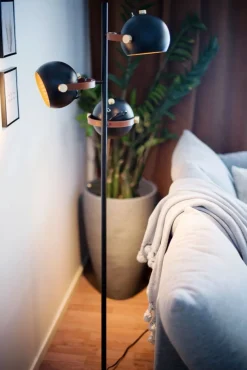 Aneta Lighting Leselamper Gulv<Bow gulvlampe m/3 lampehoder