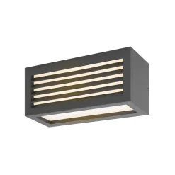 Slv Utelamper Med Opp/Ned Lys<Box vegglampe utendørs 19W 3000 Kelvin IP54