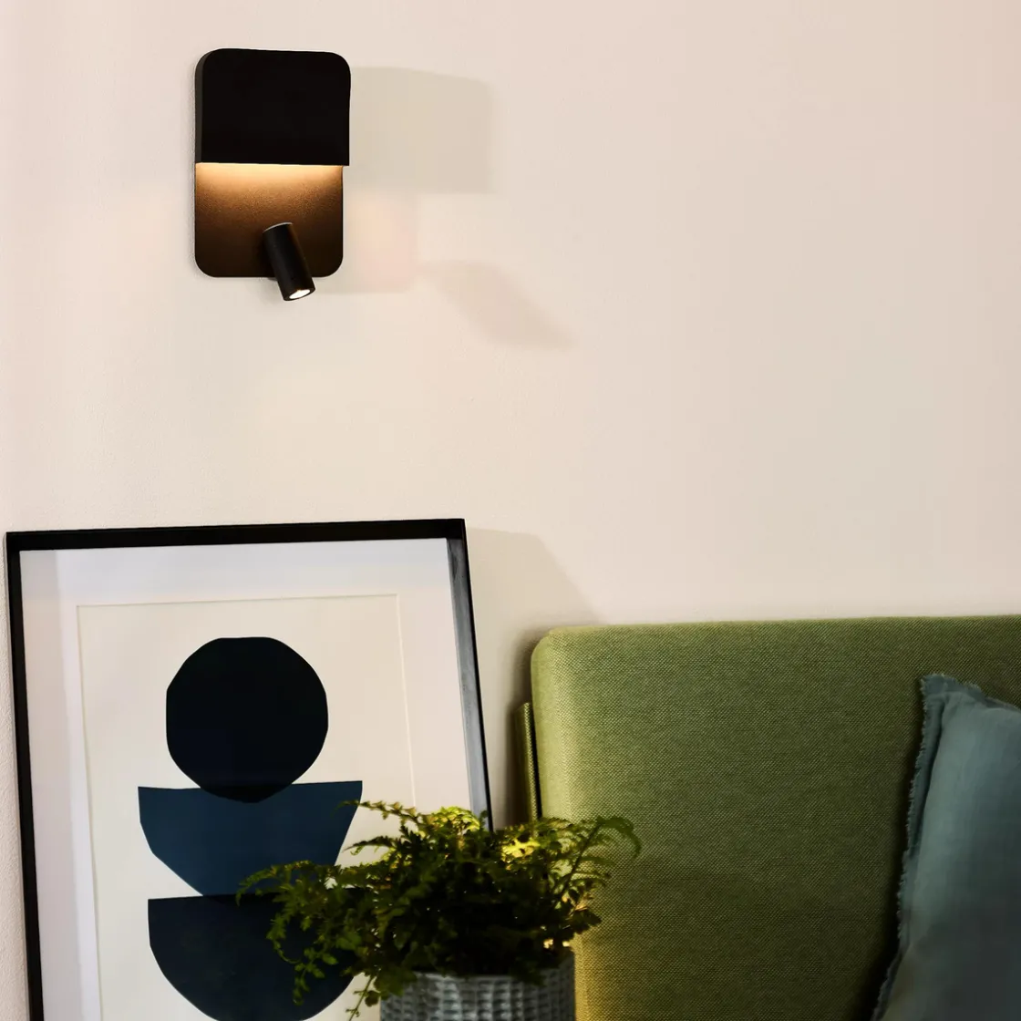 Lucide Leselamper|Vegglamper Med Usb<Boxer vegglampe 10W 3000 Kelvin m/USB -
