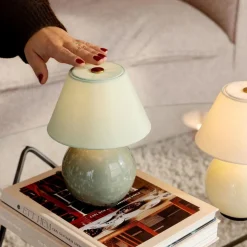 Globen Lighting Oppladbare Bordlamper<Bærbar Iris 16 bordlampe